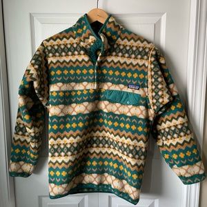 Patagonia Synchilla Cliff Arbour Green